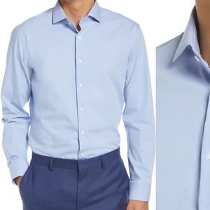 Nordstrom Tech-Smart Trim Fit Stretch Dress Shirt